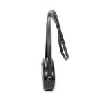 Shoulder Bag Triomphe Oval Crossbody Black Calfskin Leather