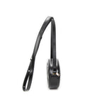 Shoulder Bag Triomphe Oval Crossbody Black Calfskin Leather
