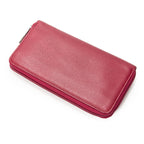 Wallet Timeless Zip Around Wallet Raspberry Pink Caviar Leather