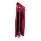 Wallet Timeless Zip Around Wallet Raspberry Pink Caviar Leather