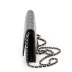 Wallet Cambon Ligne Wallet on Chain Black Quilted Lambskin Leather