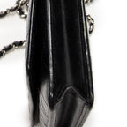 Wallet Cambon Ligne Wallet on Chain Black Quilted Lambskin Leather