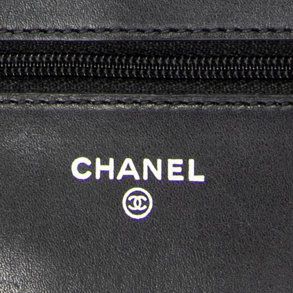 Wallet Cambon Ligne Wallet on Chain Black Quilted Lambskin Leather