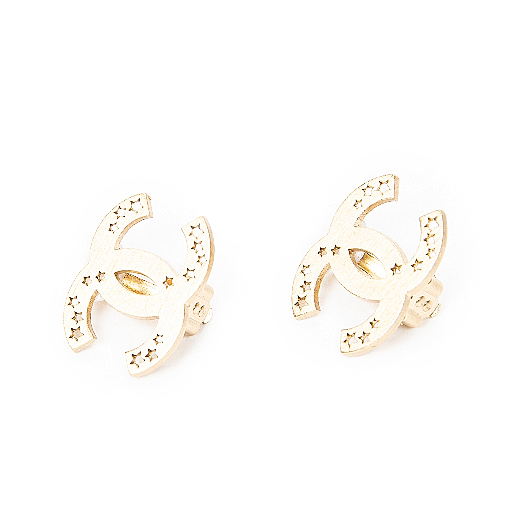Earrings CC Star Clip On Earrings Gold Gold Plated