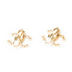 Earrings CC Star Clip On Earrings Gold Gold Plated
