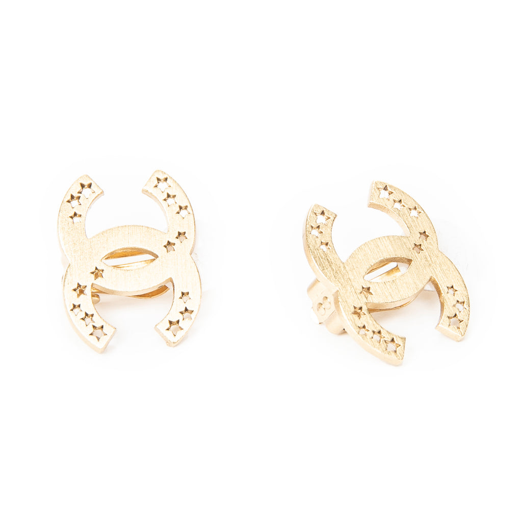 Earrings CC Star Clip On Earrings Gold Gold Plated