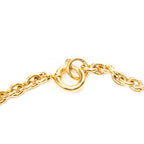 Necklace CC Cross Bell Pendant Necklace Gold Gold Plated