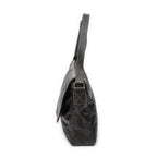 Shoulder Bag Large Flap Messenger Dark Brown Guccissima Leather