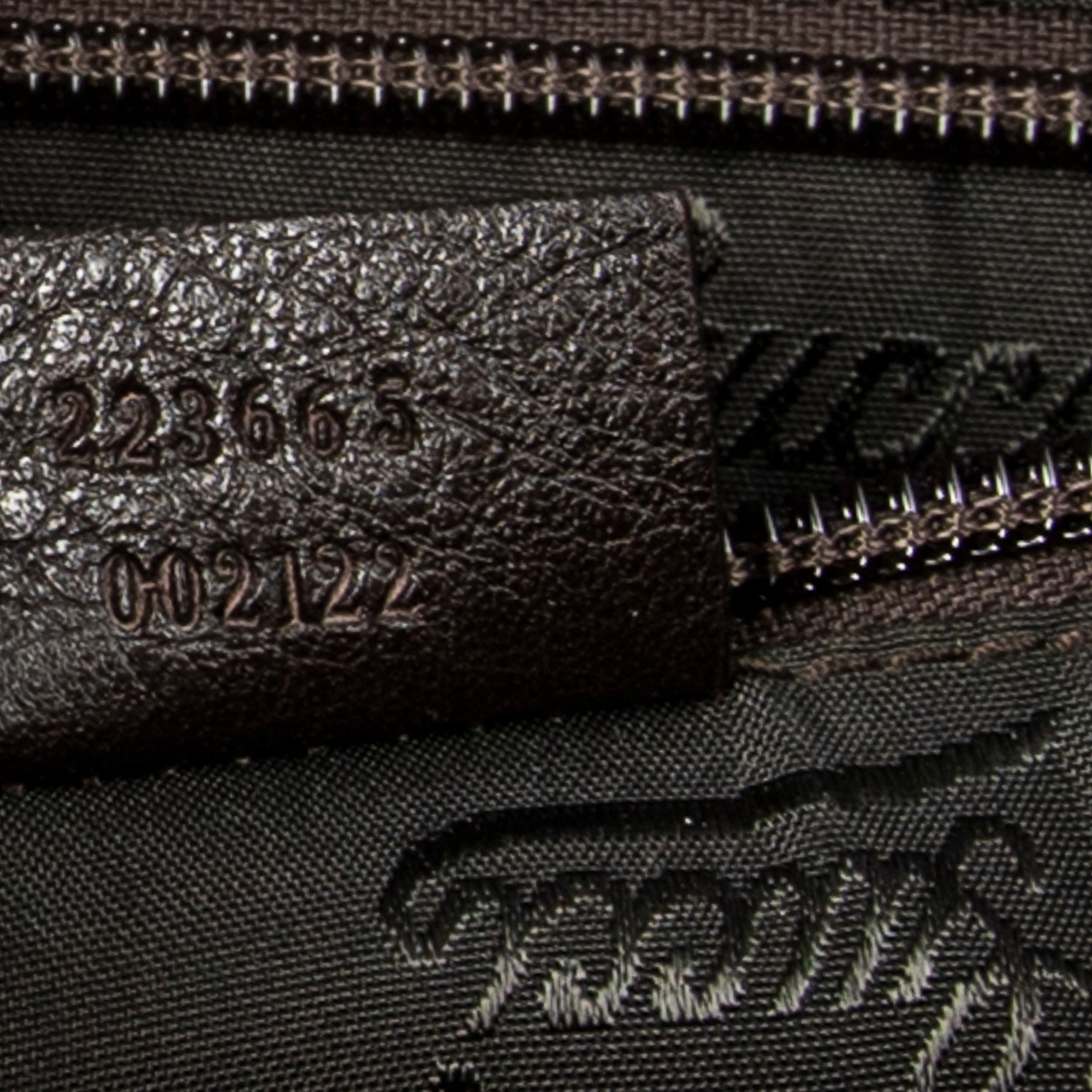 Shoulder Bag Large Flap Messenger Dark Brown Guccissima Leather