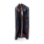 Wallet Azap Silk'In Classique Long Wallet Blue Saphir Epsom Leather