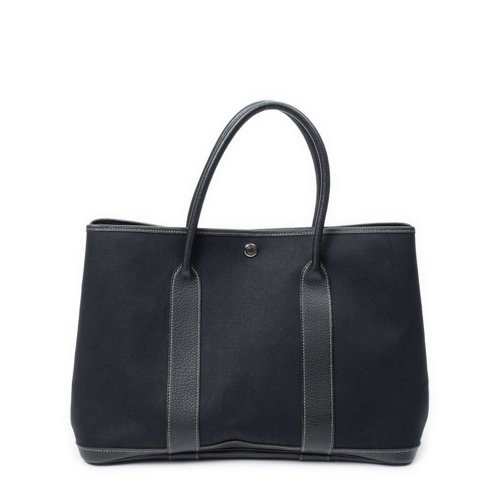 Shoulder Bag Garden Party PM Black Toile Officier Canvas
