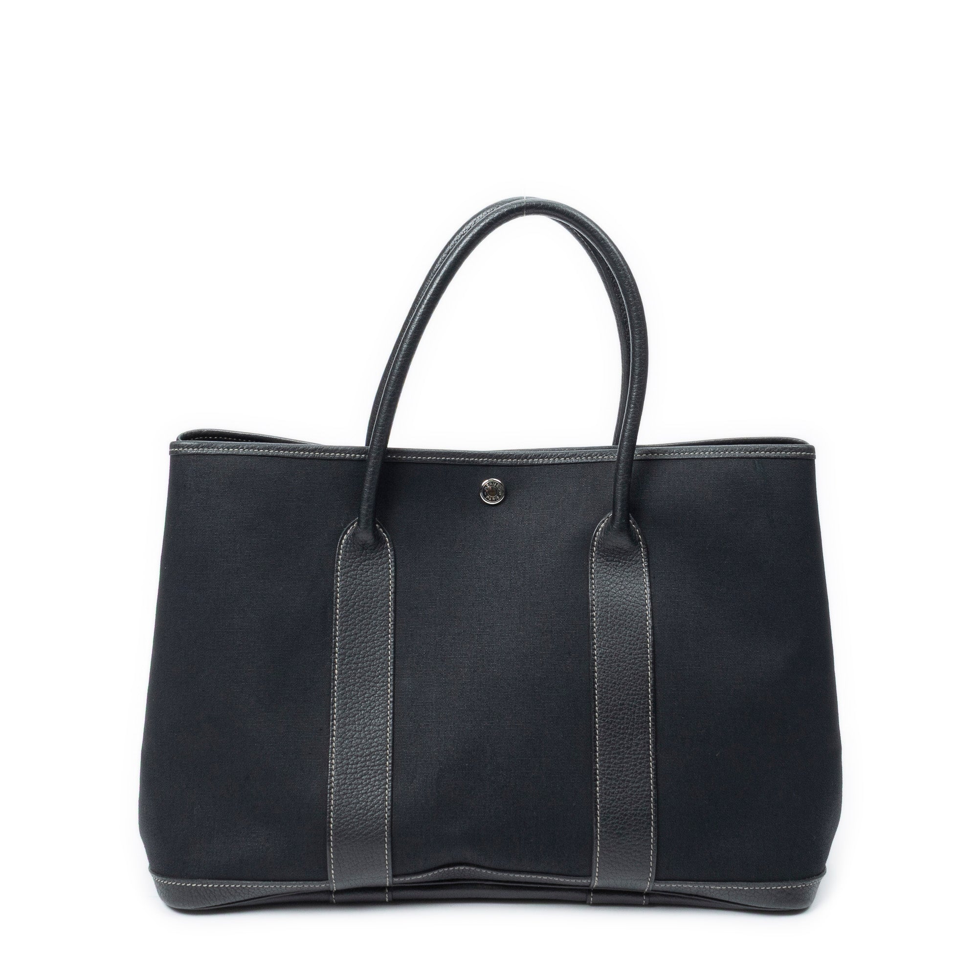 Shoulder Bag Garden Party PM Black Toile Officier Canvas
