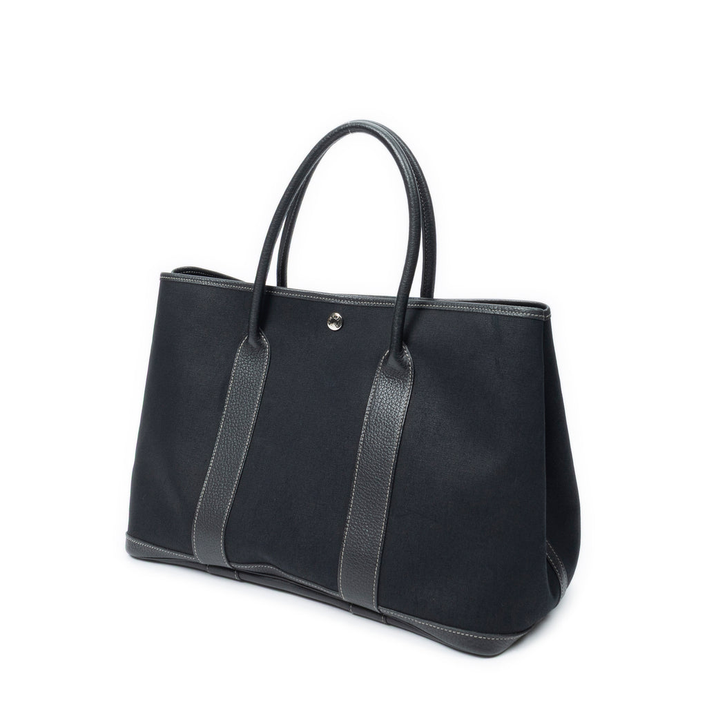 Shoulder Bag Garden Party PM Black Toile Officier Canvas