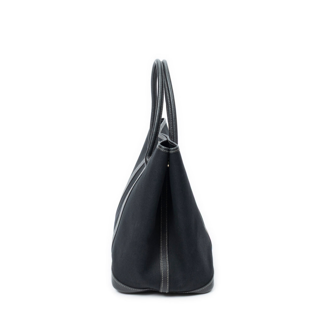 Shoulder Bag Garden Party PM Black Toile Officier Canvas