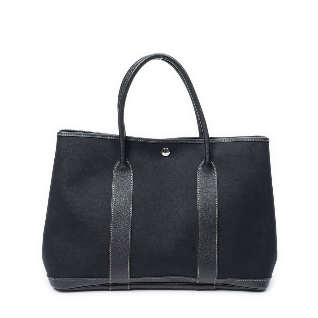 Shoulder Bag Garden Party PM Black Toile Officier Canvas