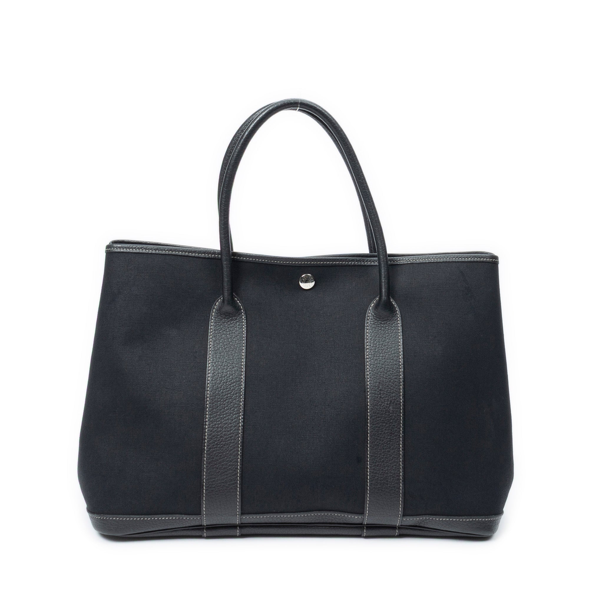Shoulder Bag Garden Party PM Black Toile Officier Canvas