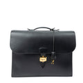 Handbag Sac A Depeches 41 Black Box Leather