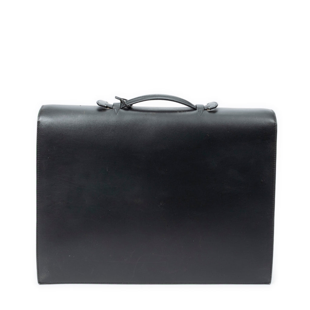 Handbag Sac A Depeches 41 Black Box Leather