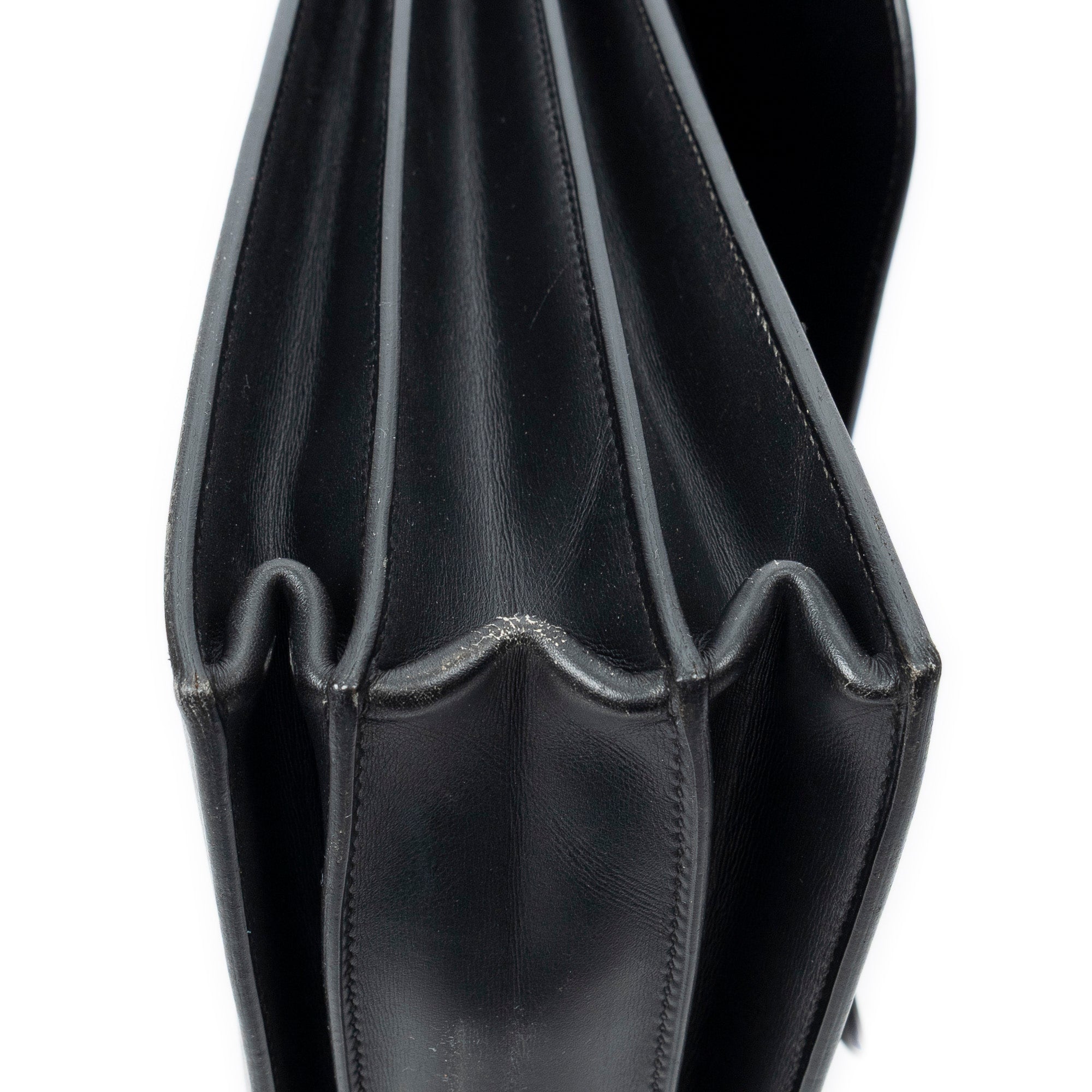 Handbag Sac A Depeches 41 Black Box Leather