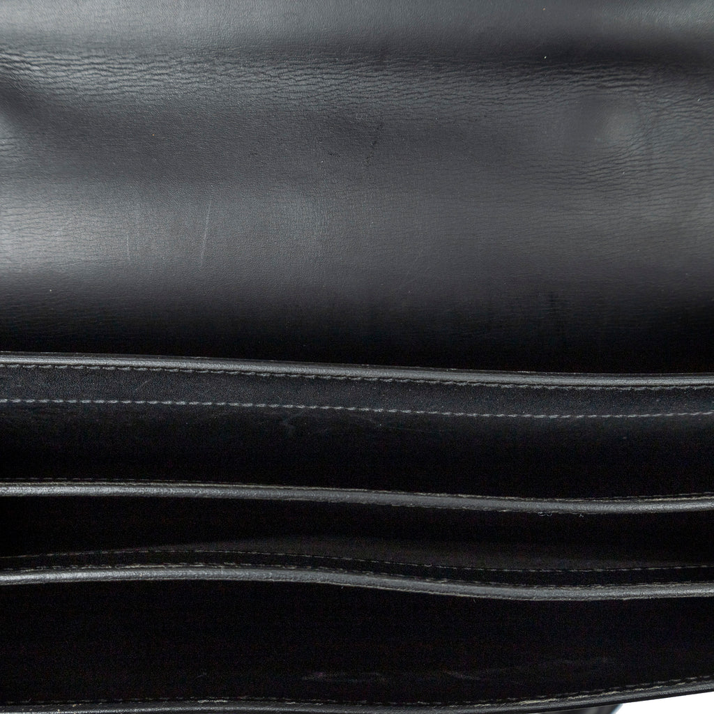 Handbag Sac A Depeches 41 Black Box Leather