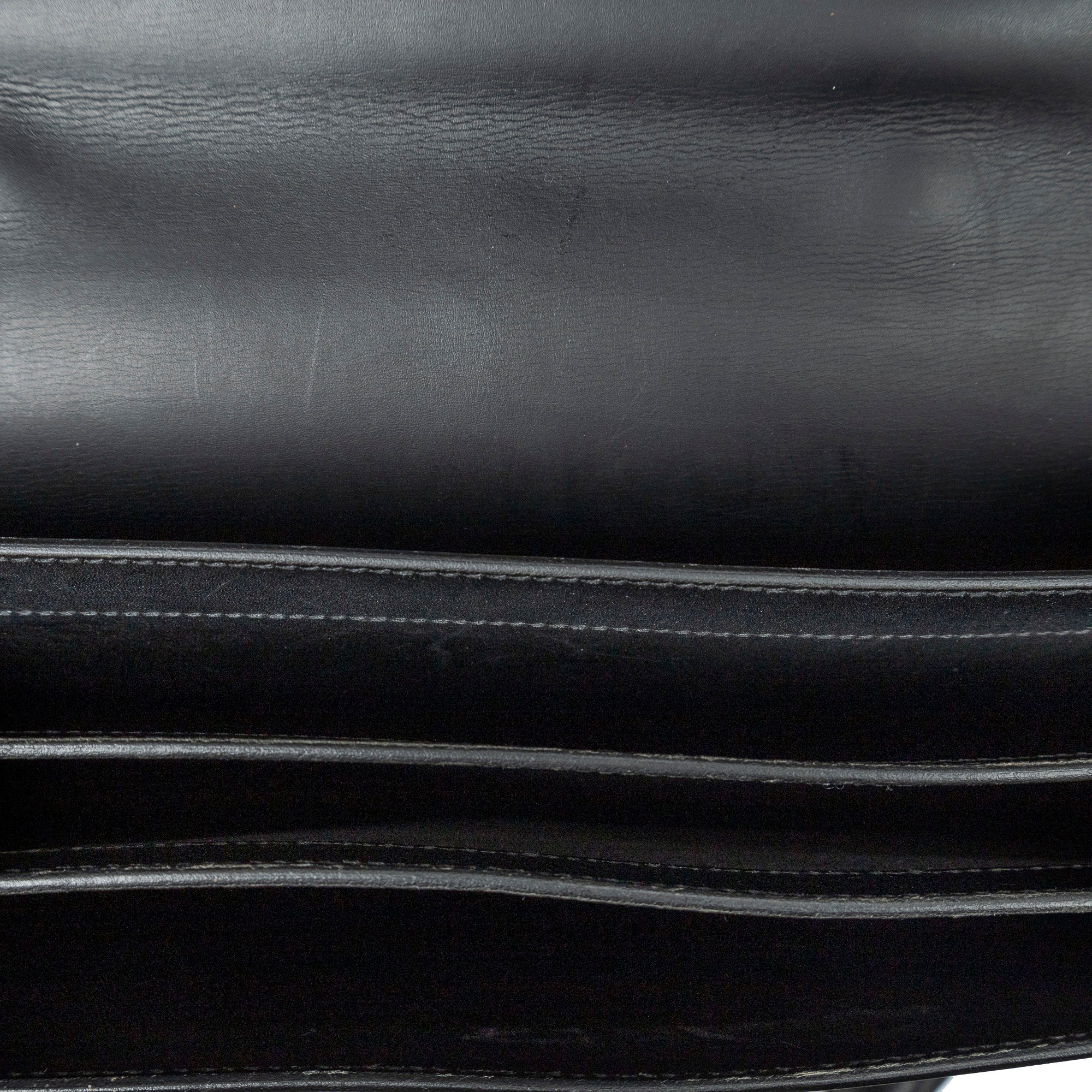 Handbag Sac A Depeches 41 Black Box Leather