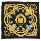 Scarf Scarf Black 100% Twill Silk
