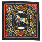 Scarf Scarf Black 100% Twill Silk