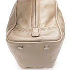 Shoulder Bag Amazona 28 Light Beige Calfskin Leather