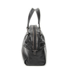 Handbag Vintage Anagram Dome Tote Black Calfskin Leather