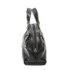 Handbag Vintage Anagram Dome Tote Black Calfskin Leather