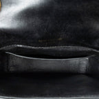 Shoulder Bag Small Vicky Chain Crossbody Black Vertical Quilted Patent Leather