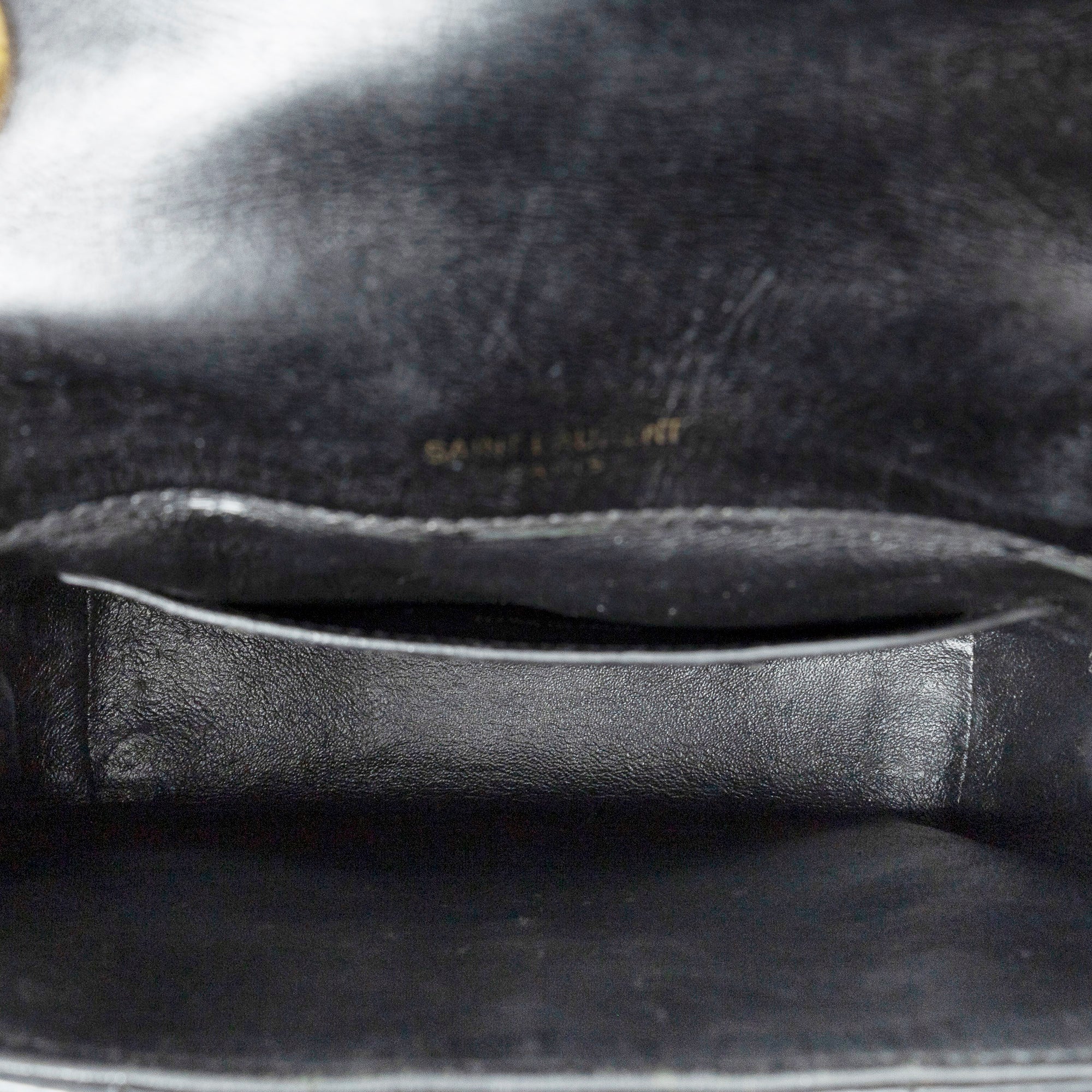 Shoulder Bag Small Vicky Chain Crossbody Black Vertical Quilted Patent Leather