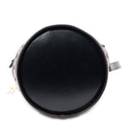 Shoulder Bag Cutout Y Bucket Crossbody Black Cutout Y Leather