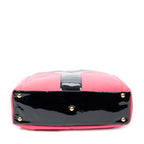 Shoulder Bag Lucky Chyc Tote Pink Woven Canvas