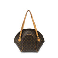 Sac bandoulière Ellipse Shopping GM Toile Monogram Marron