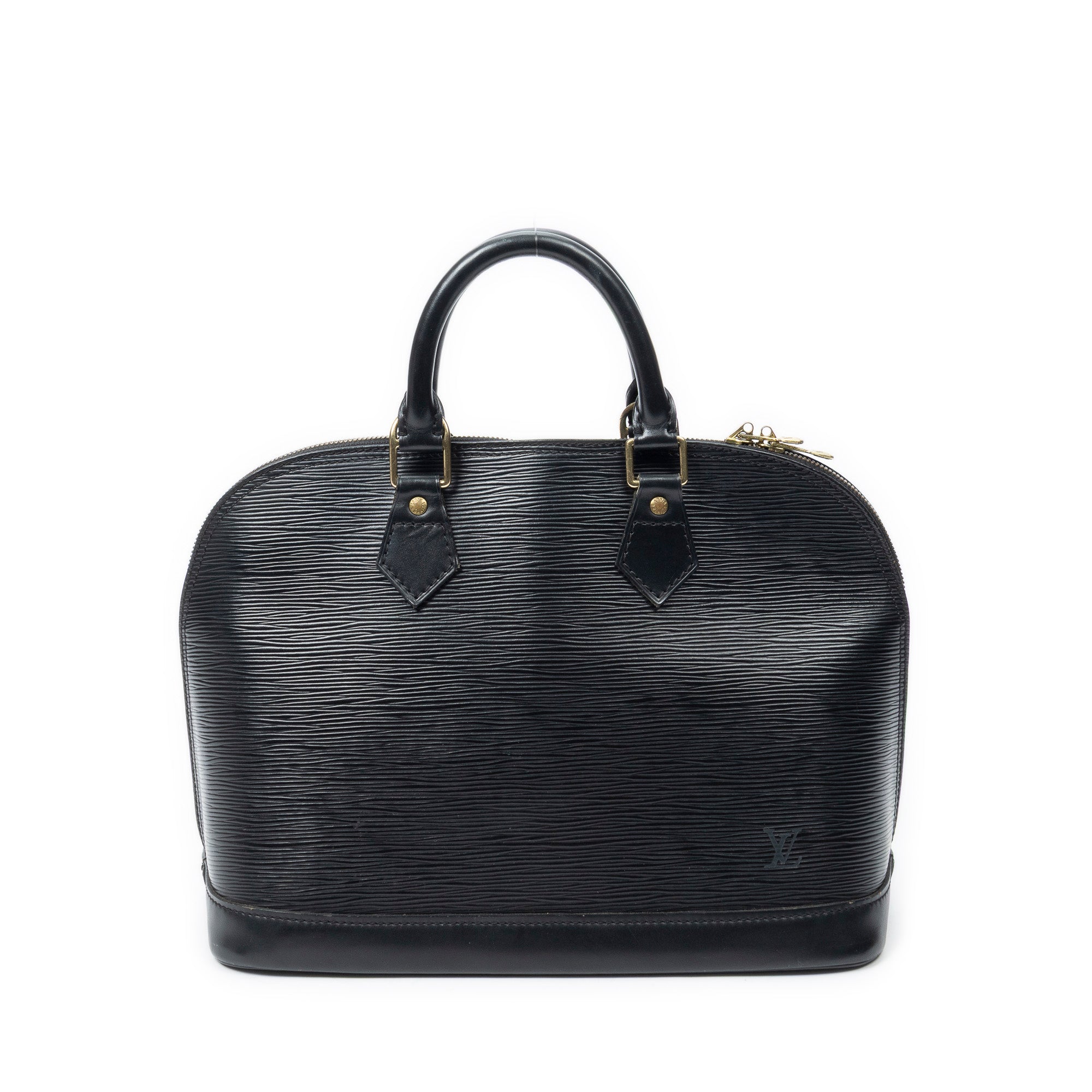 Handbag Alma PM Black Epi