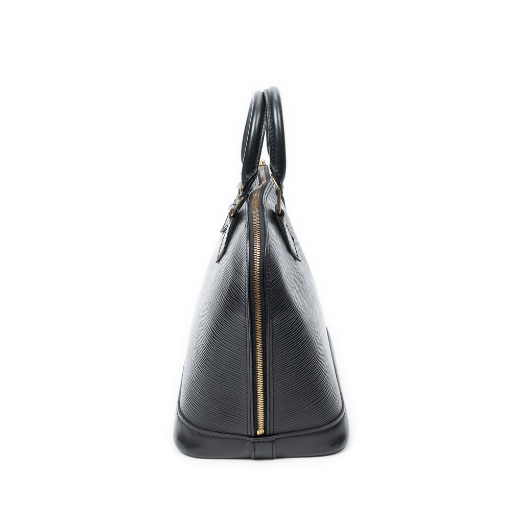 Handbag Alma PM Black Epi