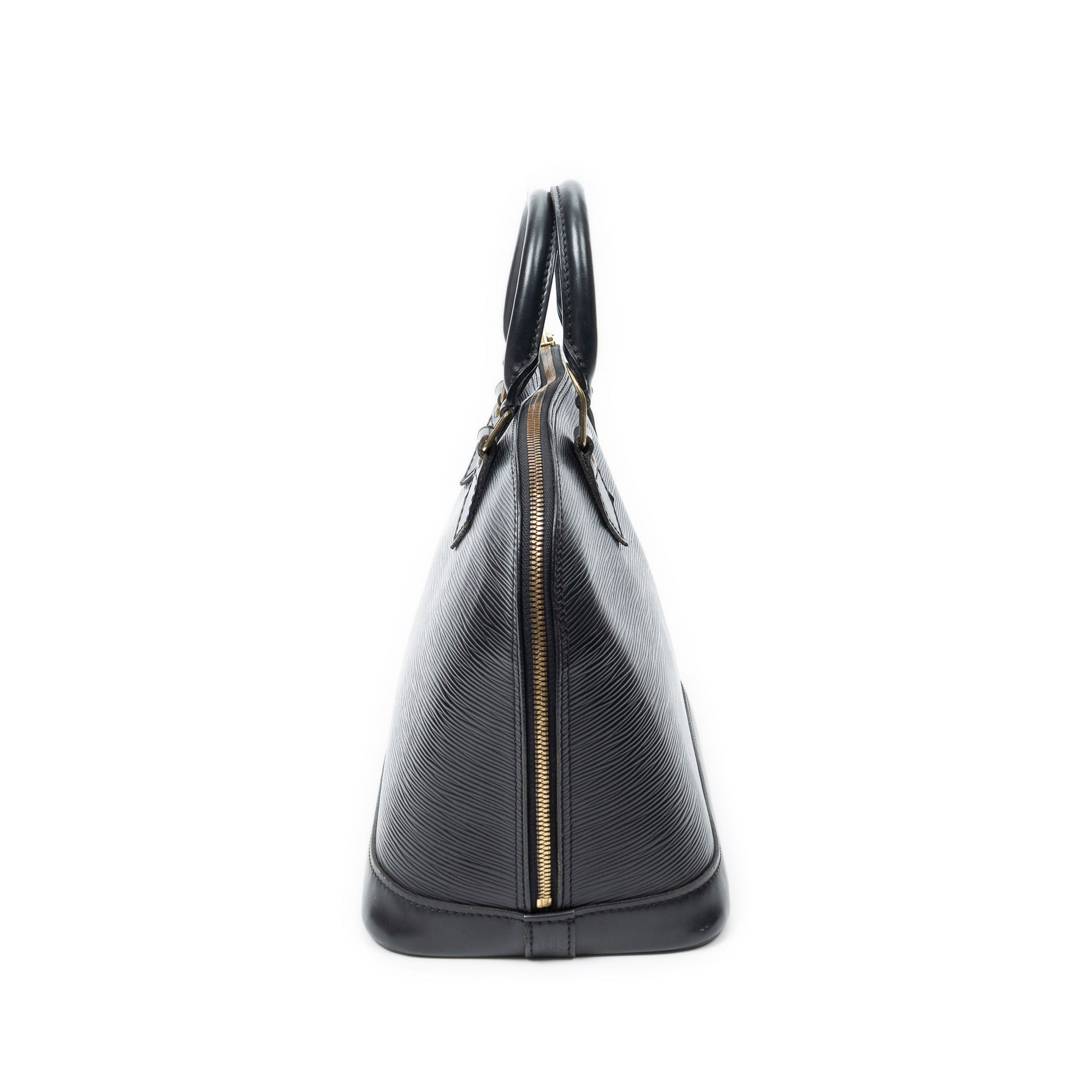 Handbag Alma PM Black Epi