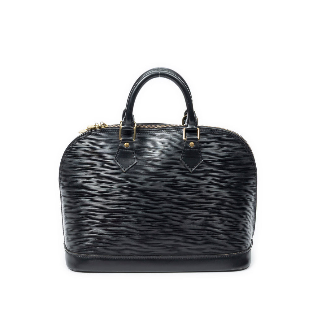 Handbag Alma PM Black Epi