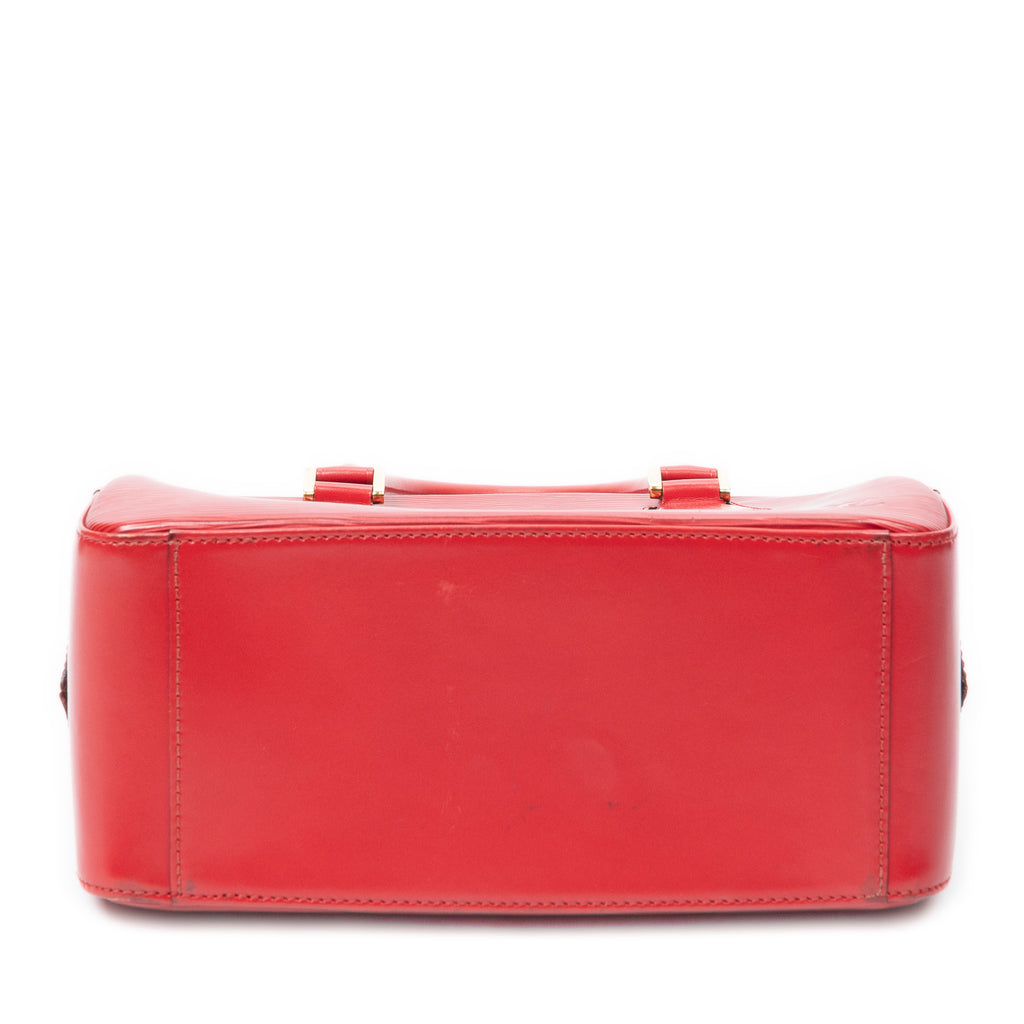 Handbag Sablons Red Epi