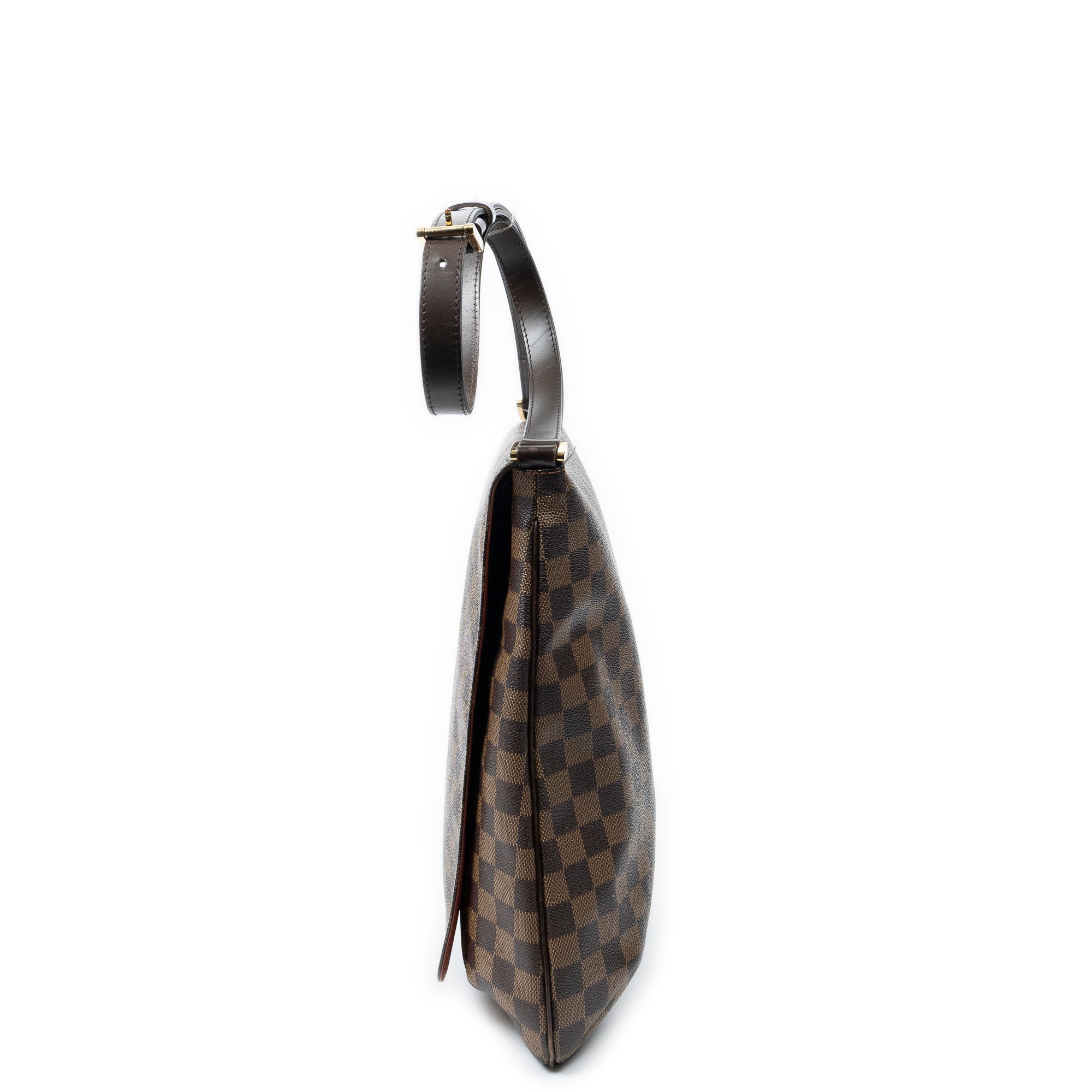 Shoulder Bag Musette Brown Damier Ebene