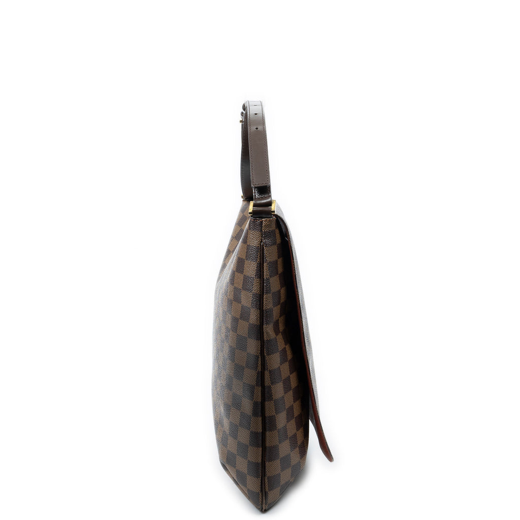 Shoulder Bag Musette Brown Damier Ebene