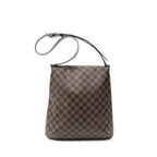 Shoulder Bag Musette Brown Damier Ebene