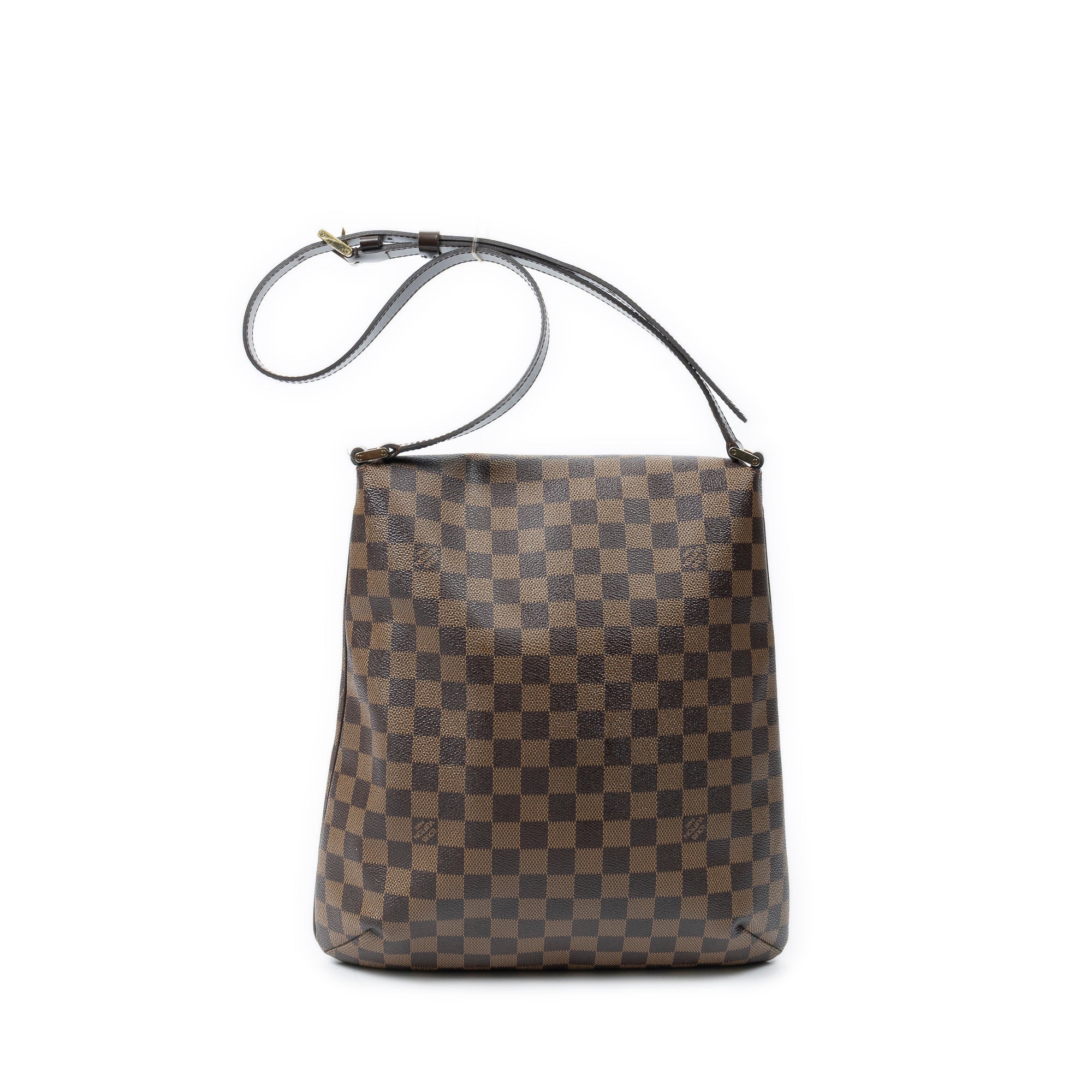 Shoulder Bag Musette Brown Damier Ebene