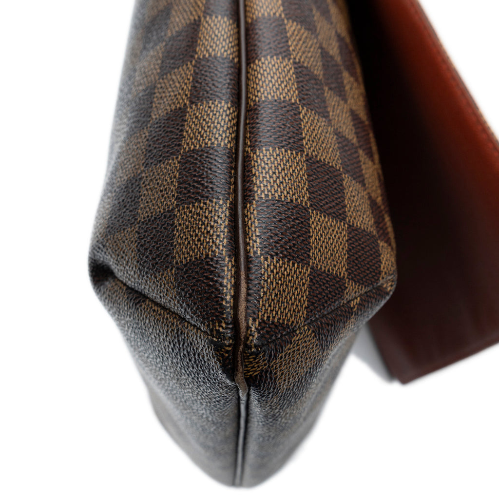 Shoulder Bag Musette Brown Damier Ebene