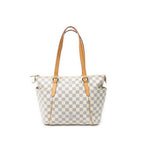 Shoulder Bag Totally PM Ivory Damier Azur