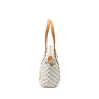 Shoulder Bag Totally PM Ivory Damier Azur