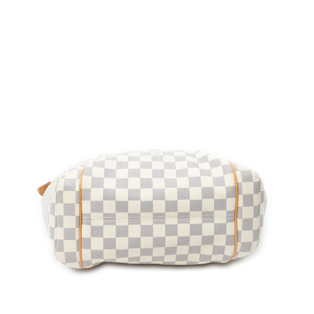 Shoulder Bag Totally PM Ivory Damier Azur