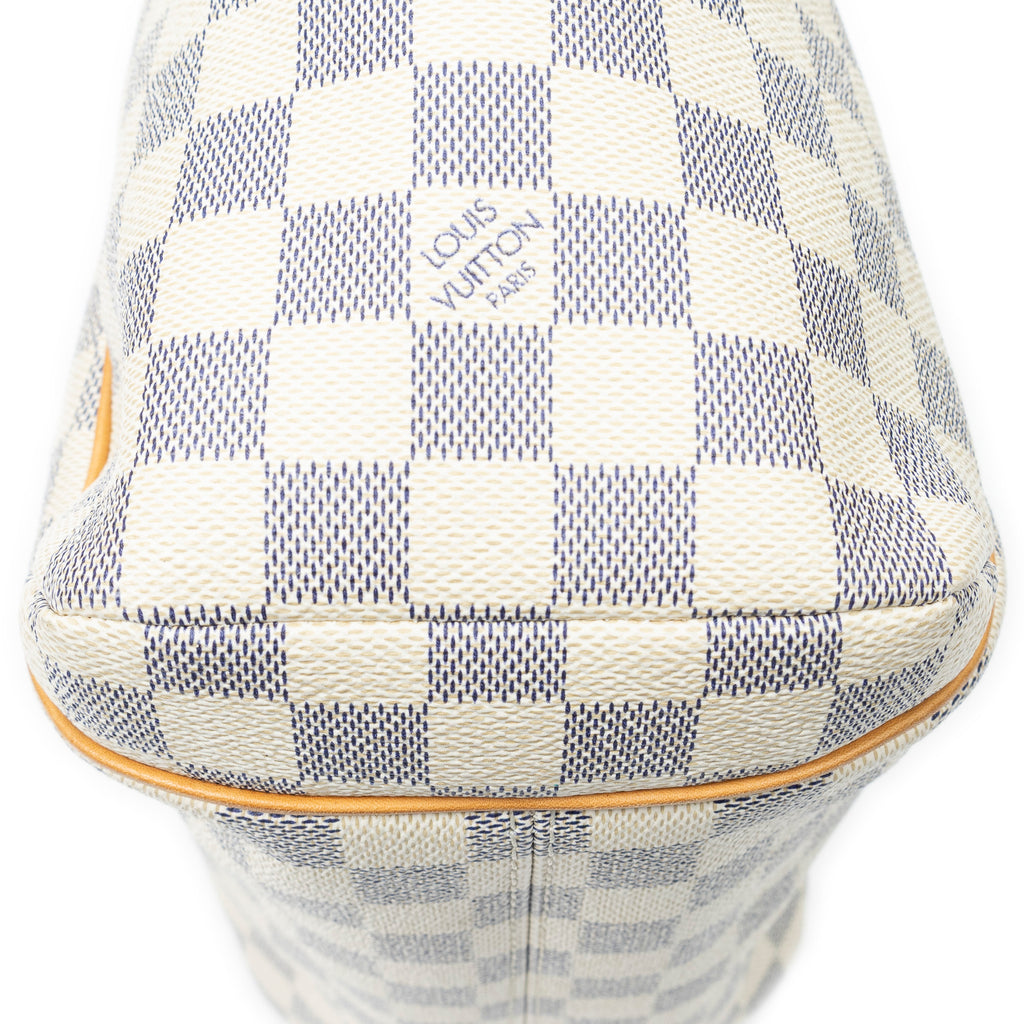 Shoulder Bag Totally PM Ivory Damier Azur