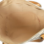 Shoulder Bag Totally PM Ivory Damier Azur